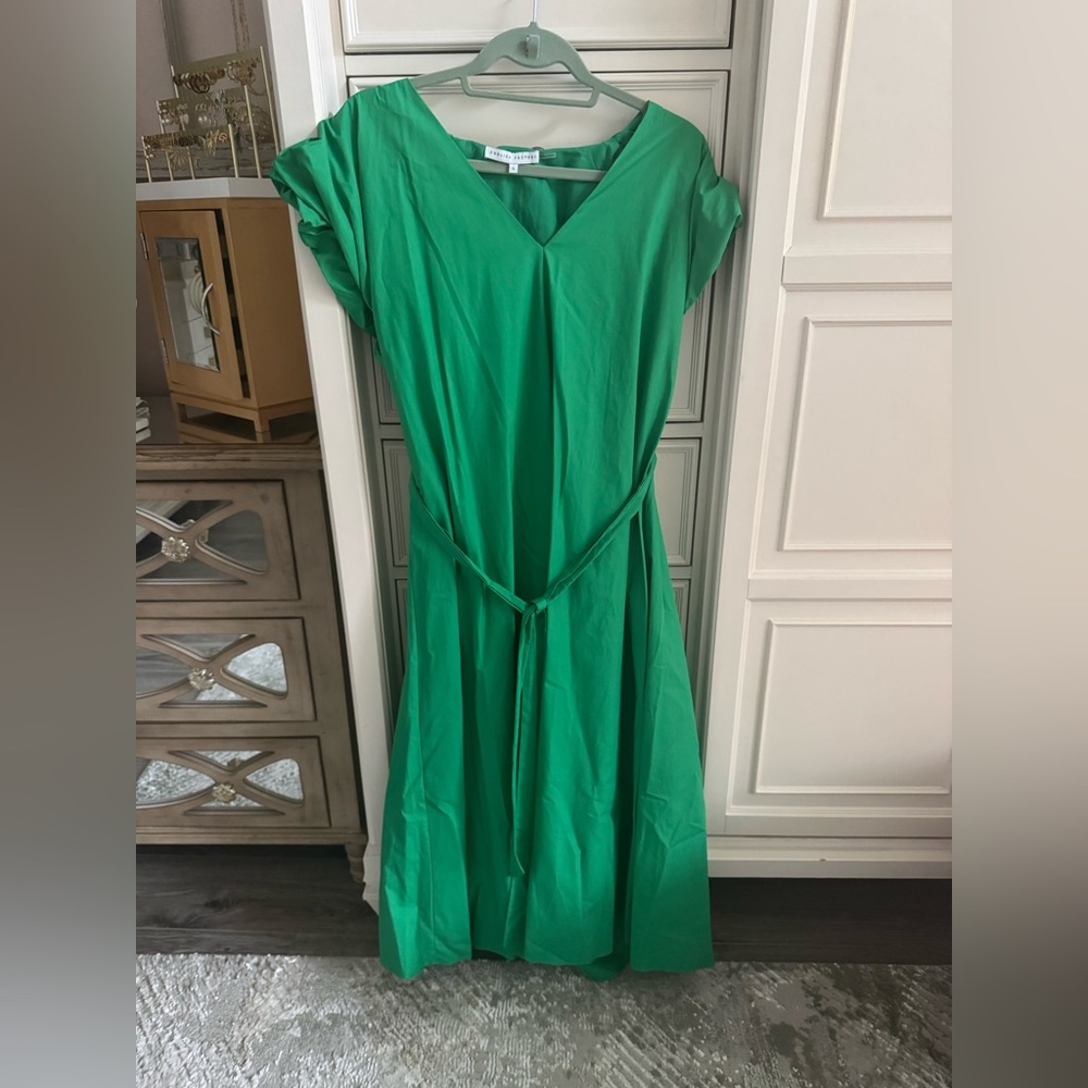 Elegant Green Women's Dress by English Factory